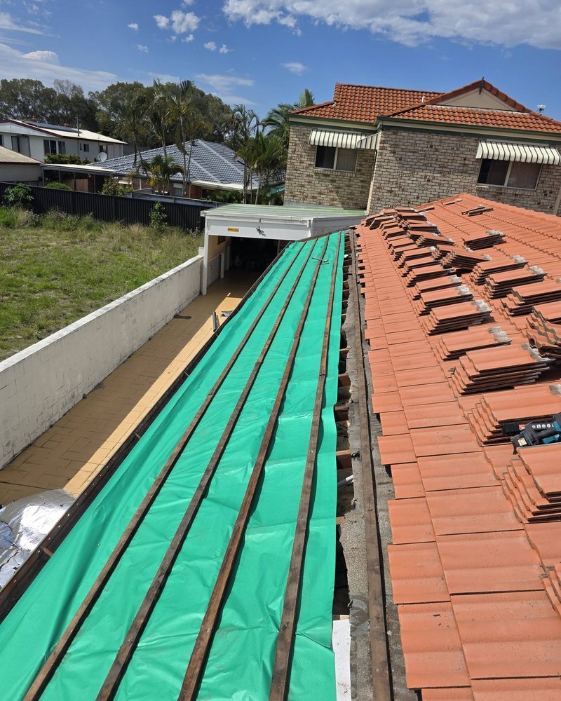 Tiles Off, Sarking Down — Allcoast Roofing SA