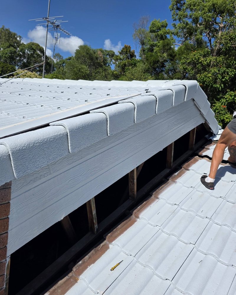 Painted Tile Roof — Allcoast Roofing SA